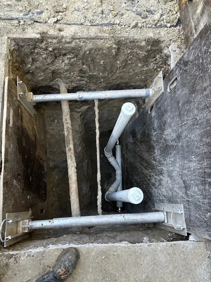 Experienced plumber completing Gas Line Repair work in Beckley